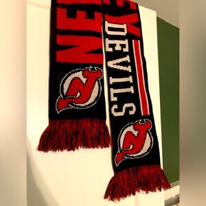 NJ DEVILS Scarf - reversible